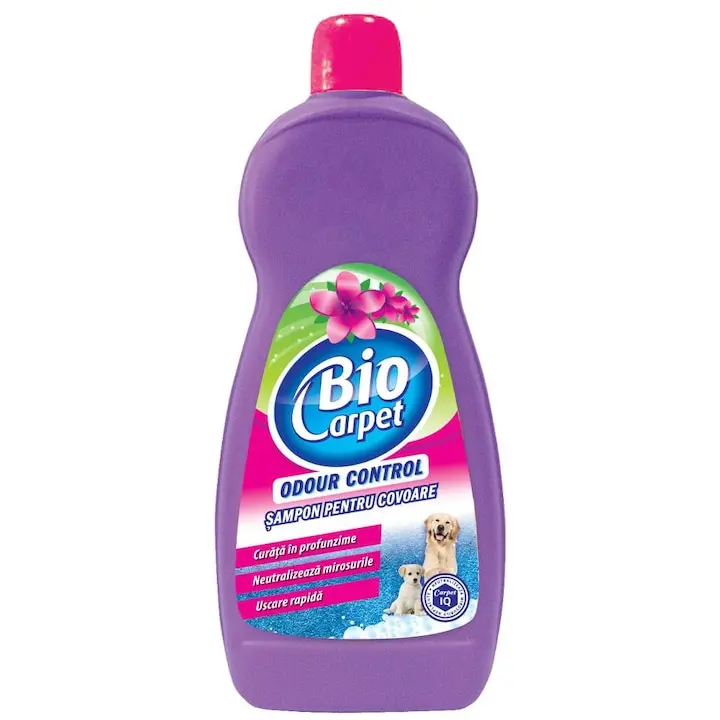 [6561] Sampon pentru Covoare Biocarpet Odour Control, 500 ml, Parfum Floral