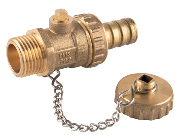Robinet golire cu bilă, PN10, 1/2" F-comfort FE Ferro