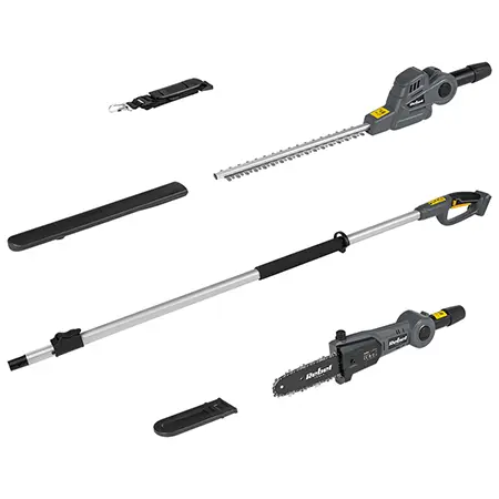 Trimmer gard viu telescopic + drujba 20V fara acc Rebel