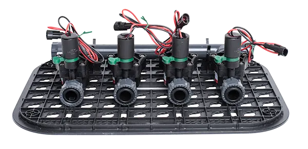 [0894005] Kit 4 electrovalve cu racord olandez, colector si grila cutie electrovalva Rain