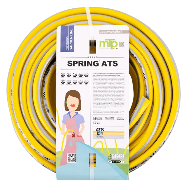 Furtun de gradina 6 straturi cu insertie 3/4" 25m 315N Mtp 