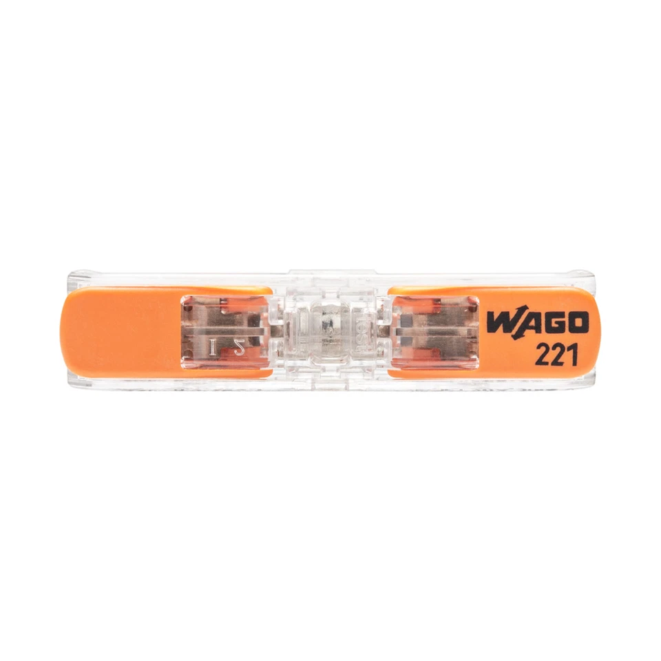 [EL0072648] Clema Wago 221-412, 1 pol, 0.2-4 mmp 