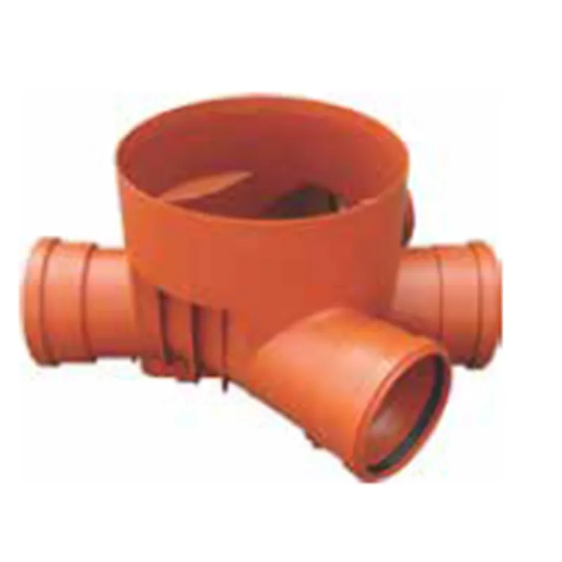 Baza camin racord/inspectie DN315 45# 3IN 1OUT D.160 Valplast