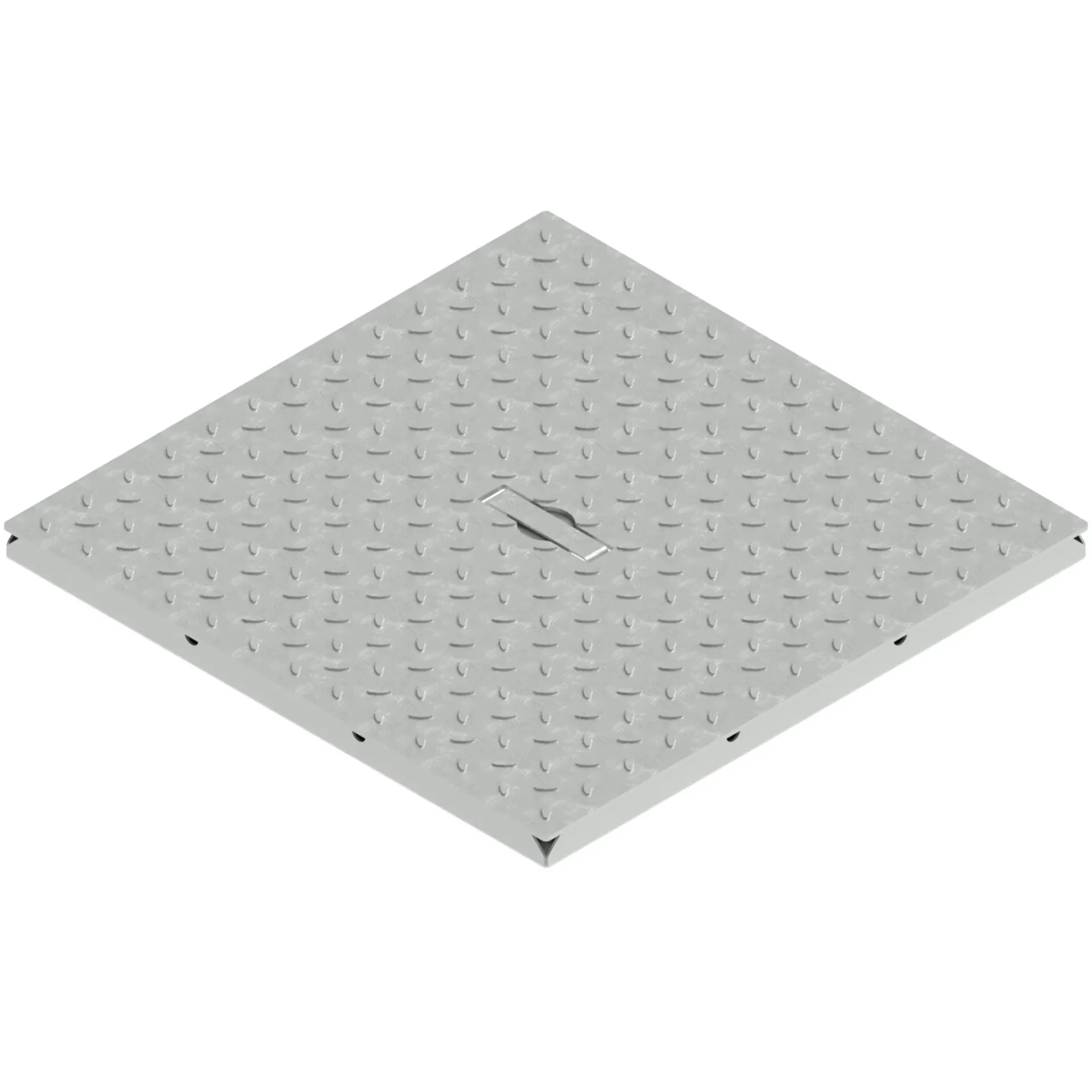 Capac OZ BASE patrat pentru camin A15 400x400 (341916) Vodaland