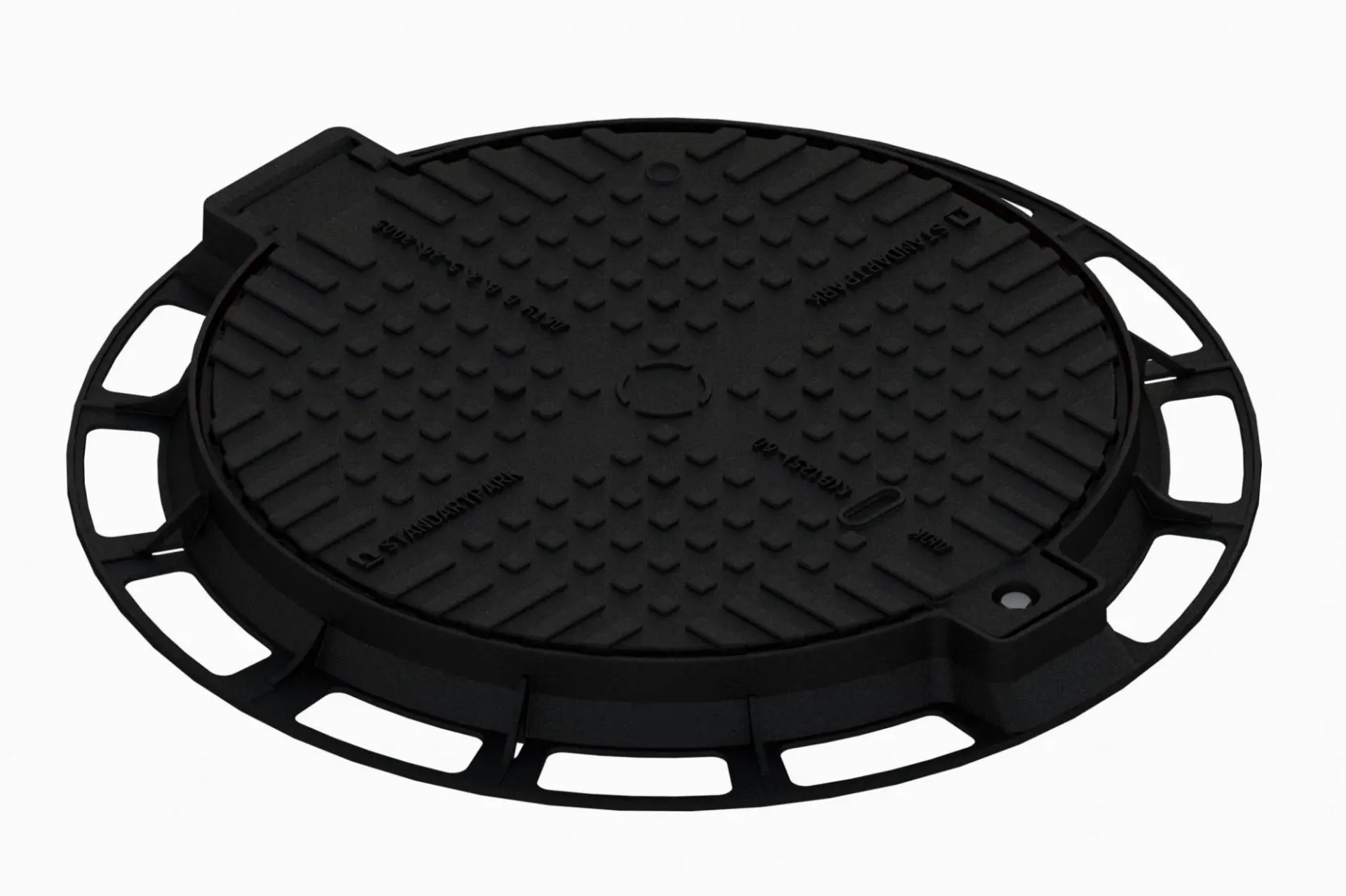 Capac fonta Urban Europe rotund D.800 PL.600 Hext.65 Wave B125 (35258-35W) Vodaland