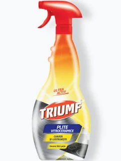 [4591] Solutie de curățare plite vitroceramice, uscare fără pete, 500ml Triumf