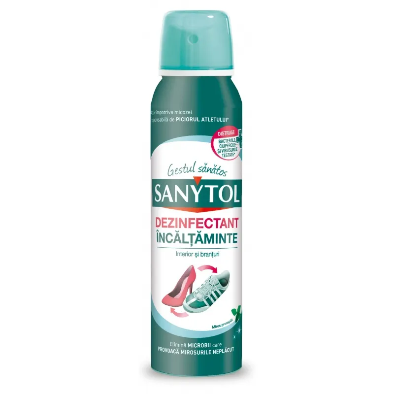 Spray dezinfectant pentru incaltaminte 150ml Sanytol