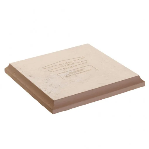 Capitel capac stalp gard Star Stone 40x40(35x35/38x38)x4 cm, smoke Star Stone