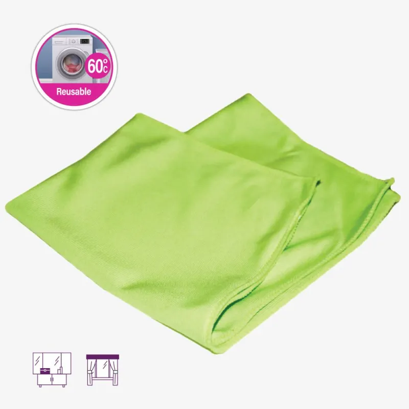 [496011] Lavetă microfibră pentru geamuri și oglinzi Luxia Extra 32x32 cm (540638) Venus