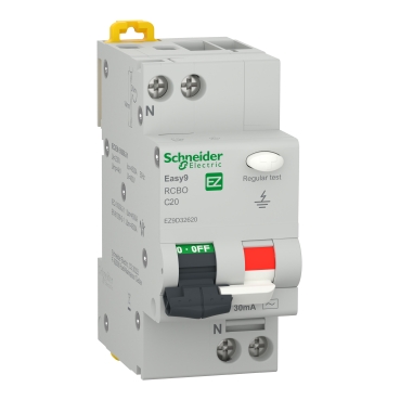 Intrerupator diferential 20A 1P+N 30MA C 4.5KA, Schneider