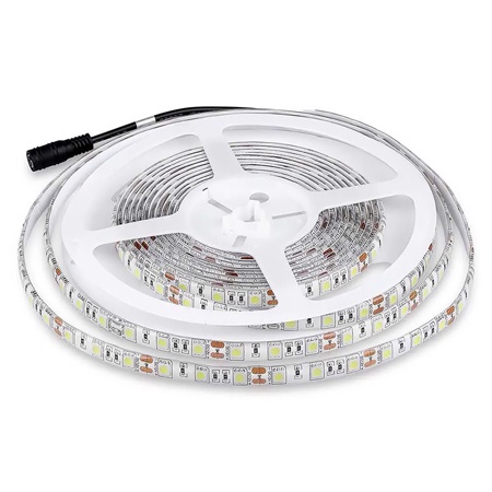 BANDA LED SMD5050 RGB 60LED/M IP65 5M V-tac