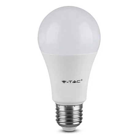Bec led A60 E27 8.5W 3000K alb cald V-tac