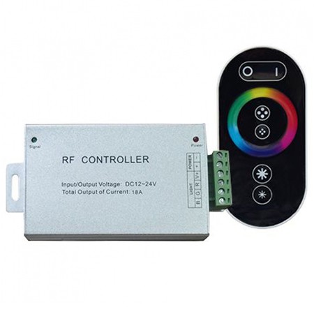 Controller banda led rgb cu touch 12V/24V 3AX4 144W V-tac