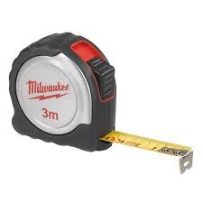 Ruletă de măsurat Milwaukee Silver Compact 3 m, cod 4932451637