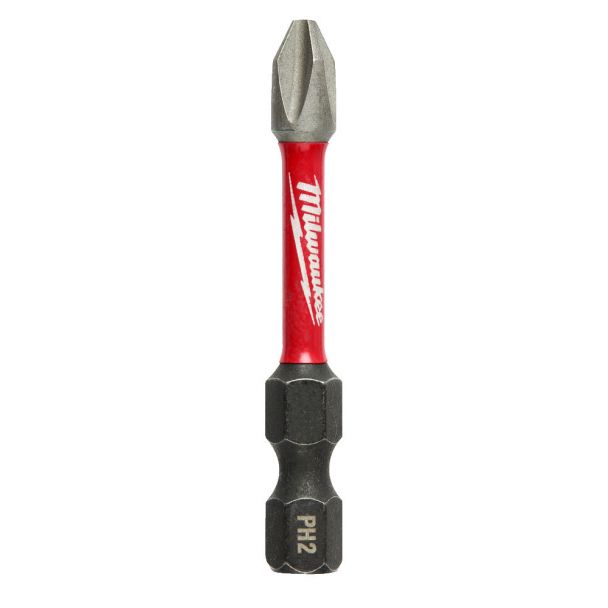 Bit pentru insurubat Milwaukee Shockwave Impact Duty 4932430855, PH2, prindere HEX 1/4" C63, 50 mm