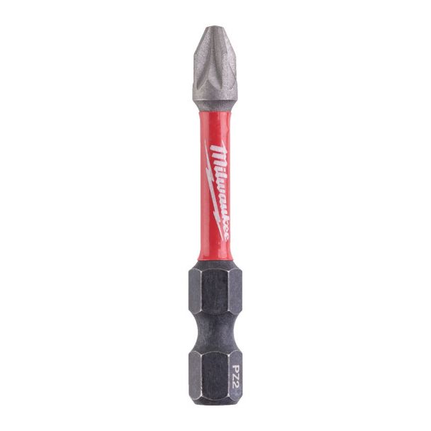 Bit pentru insurubat Shockwave™ Impact Duty Milwaukee 4932430866, PZ2, 50 mm, hex 1/4", C6.3