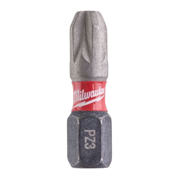 Bit pentru insurubat Milwaukee Shockwave Impact Duty 4932430869, PZ3, prindere HEX 1/4 C63, 25 mm