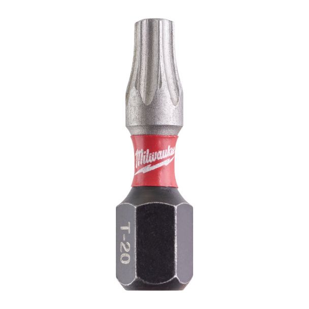 Bit pentru insurubat Milwaukee Shockwave Impact Duty 4932430875, TX20, prindere HEX 1/4 C63, 25mm