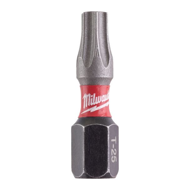 Bit pentru insurubat Milwaukee Shockwave Impact Duty 4932430880, TX25, prindere HEX 1/4 C63, 25mm