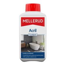 Soluție pentru curățarea și întreținerea cazilor din acril, 0,5l Mellerud