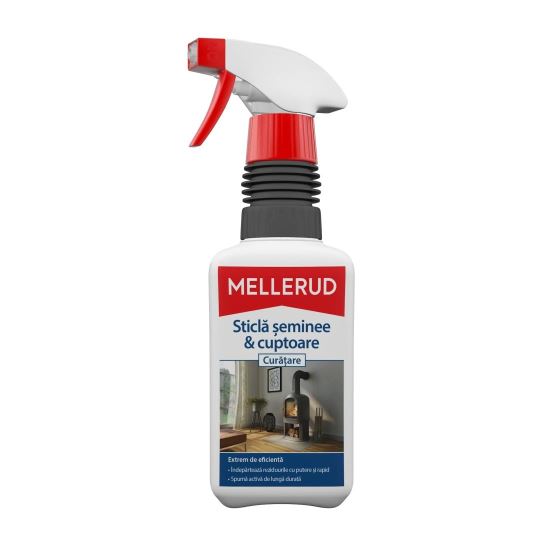 Soluție pentru curățarea șemineelor și a geamurilor de la aragaz, 0,5l Mellerud