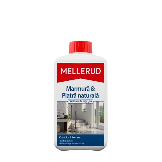 Soluție pentru curățarea și îngrijirea marmurei, 1l Mellerud