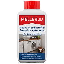 Soluție pentru curățarea și întreținerea mașinilor de spălat rufe și vase, 0,5l Mellerud