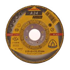 [188465] Disc polizare metal A 24 Extra, 115 x 22.23 x 6 mm Klingspor