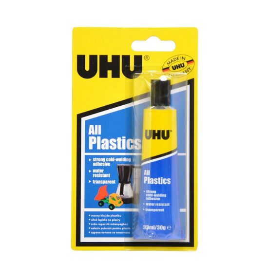 Adeziv pentru mase plastice UHU All Plastics, 33ml