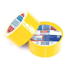 Banda Mascare Pentru Tencuiala 33mx50mm Galbena - 4172 Tesa