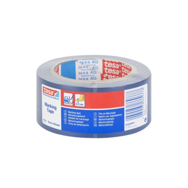 Banda adeziva marcare 50mm / 33m - albastru/albastru Tesa