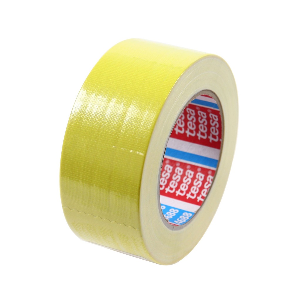 Banda adeziva reparare polietilena 50mm/25m galben Tesa