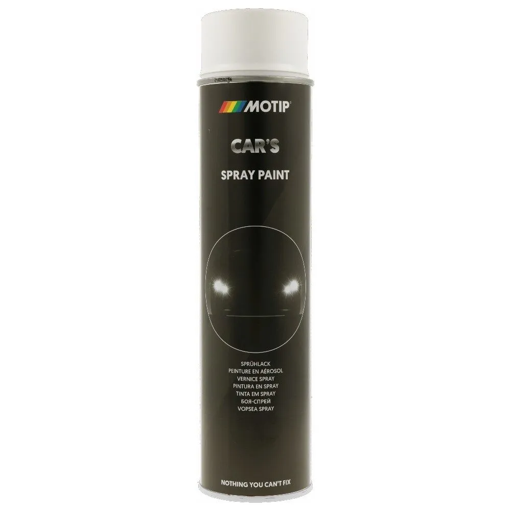 [313204] Vopsea spray auto Car's, acrilică, alb mat, 600ml Motip