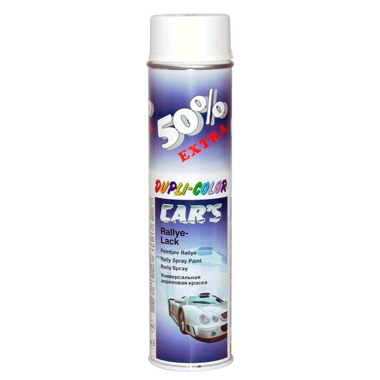 Vopsea spray auto Car's, acrilică, alb mat, 600ml Motip