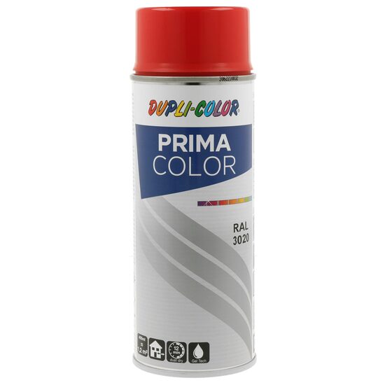 Vopsea spray acrilică Prima Color RAL3020 roșu trafic, 400ml Dupli Color