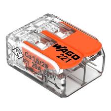 Clema Wago 221-412, 2 poli, 0.2-4 mmp