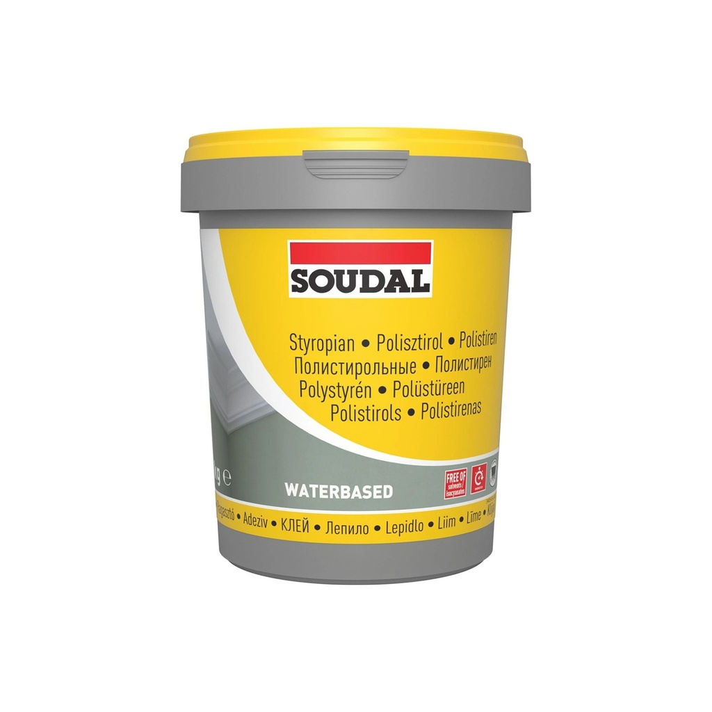 Adeziv polistiren, interior, 1kg, alb Soudal