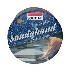 Banda hidroizolanta bituminoasa Soudaband aluminiu 5cm x 10m Soudal