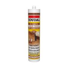 Chit acrilic pentru parchet, Soudal, cires, 280 ml