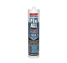 Adeziv pentru suprafete multiple Fix All Flexi, alb, 290ml Soudal 
