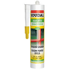 [117977] Silicon pentru sticla transparent 280ml Soudal