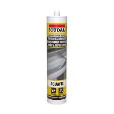 Mastic pentru izolari acoperis Aquafix, transparent, 280ml Soudal