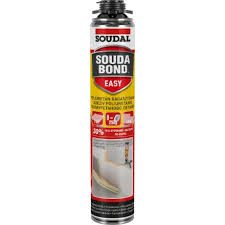 Adeziv poliuretanic, Soudabond EasyBond, aplicare cu pistol, 750ml Soudal