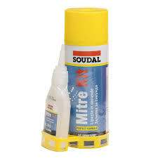 Kit adeziv rapid bicomponent, adeziv 100g + activator 400ml Soudal