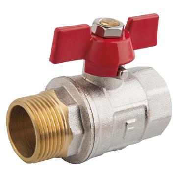 [11411] Robinet trecere fluture 1"1/4 PN25 FI-FE km41 Ferro