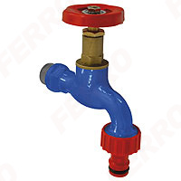 Robinet dublu servici fonta 1/2" zgc01 Ferro