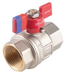 Robinet bila 1" fluture PN30 F-power 1" I-I kfpm3 Ferro