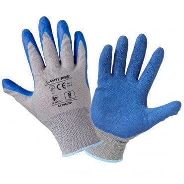 Manusa latex cu poliester-nailon tesuta - 10 Lahti Pro