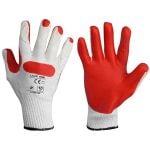 Manusa latex cu poliester-bumbac intarita dorsal - 10 Lahti Pro