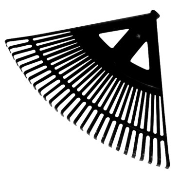 Grebla plastic evantai 430mm/20dinti/neagra Proline